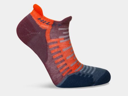 Active Socklet | Burgundy Orange Online Sale