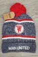 Man United Fleece Lined Bobble Hat For Cheap