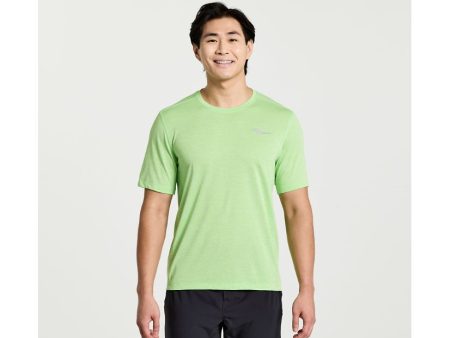 Saucony Stopwatch S S Tee | Invader Heather Discount