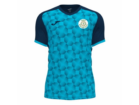 Celtic Squash Club | Tee | Fluo Turquoise Navy | Junior Cheap