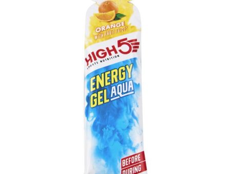 High 5 Energy Gel Aqua | Orange For Cheap