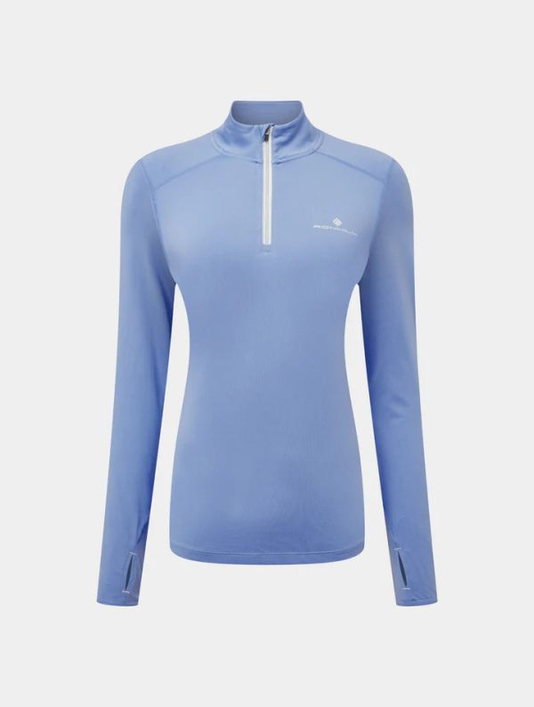 Life Practice 1 2 Zip Top | Lake Blue Vanilla | Womens Sale