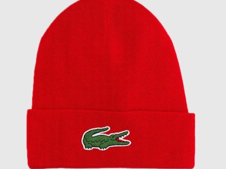 Lacoste Big Gator Skully - Red For Cheap