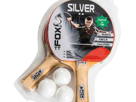 Silver 2 Player Table Tennis Set Discount