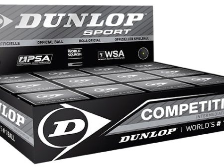 Dunlop Squash Ball Single | Competition on Sale