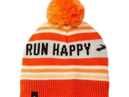 Heritage Pom Beanie | Fluoro Flash Run Happy Hot on Sale