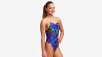 Girl s Diamond Back One Piece | Oyster Saucy Cheap