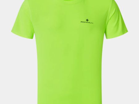 RH Core S S Tee | Fluo Yellow | Mens For Cheap