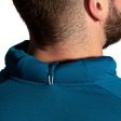 Notch Thermal Hoodie | Heather Dark Ocean Online