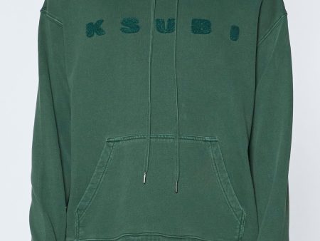 Ksubi Blocked Biggie Hoodie - GREEN Online Hot Sale