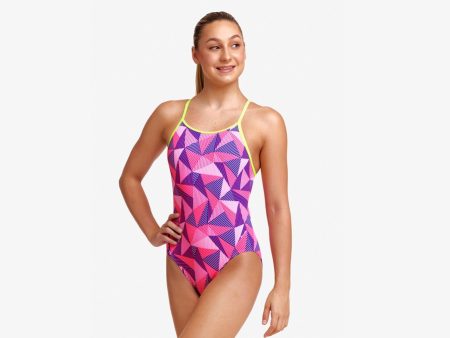 Girl s Diamond Back One Piece | Little Pinky Online Sale