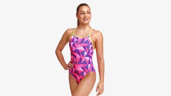 Girl s Diamond Back One Piece | Little Pinky Online Sale