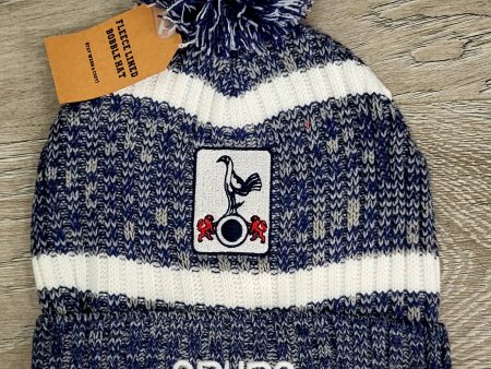 Spurs FC Fleece Lined Bobble Hat Fashion