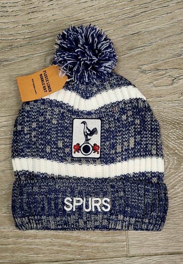 Spurs FC Fleece Lined Bobble Hat Fashion