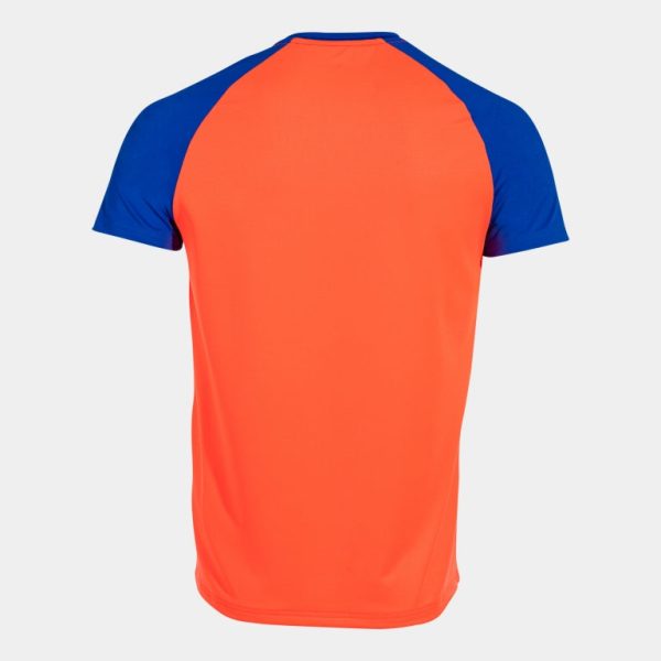 Elite X S S T-Shirt | Fluo Coral Blue For Discount