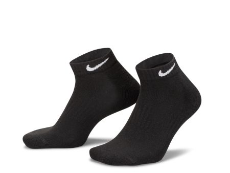 Men s Nike Socks Low Mid Cut- BLACK on Sale