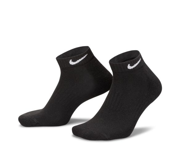 Men s Nike Socks Low Mid Cut- BLACK on Sale