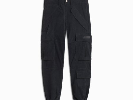 7 pocket cargo   black cord on Sale