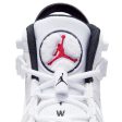 Jordan 6 Rings (GS) - WHITE UNIVERSITY RED-BLACK Fashion