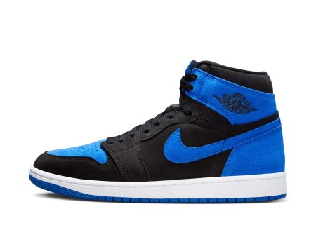 Men s Air Jordan 1 Retro High OG-BLACK ROYAL BLUE-WHITE-ROYAL BLUE For Cheap