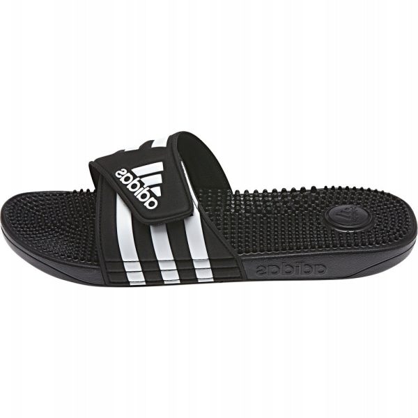 Men s Adidas Adissage Slides -Core Black   Cloud White Discount