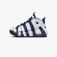 Preschool Nike Air More Uptempo - WHITE MIDNIGHT NAVY-METALLIC GOLD Online Hot Sale