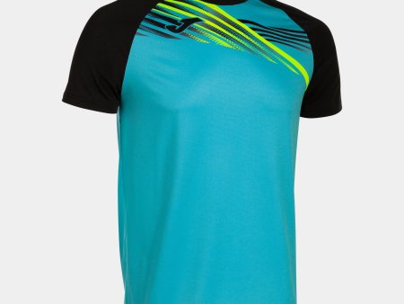 Elite X S S T-Shirt | Fluo Turquoise Black For Sale