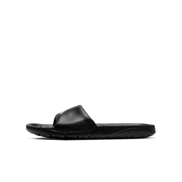 Jordan Break Slides (GS) - BLACK WHITE Discount