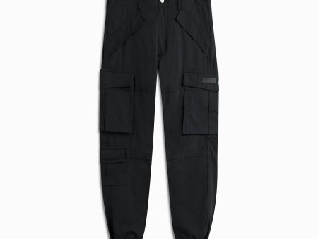 7 pocket cargo   black twill For Discount