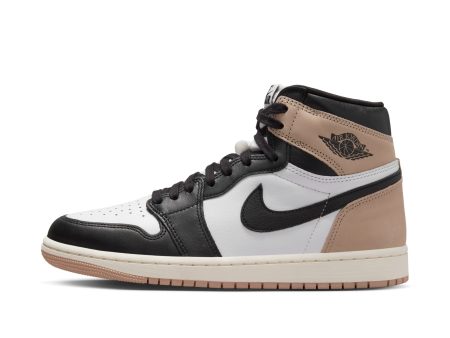 Women s Air Jordan 1 Retro High OG  Latte -BLACK LEGEND MD BROWN-WHITE-SAIL For Sale