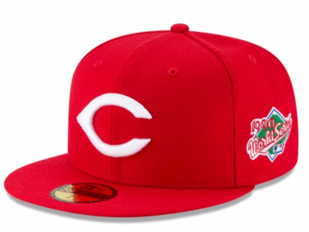 CINCINNATI REDS WOOL WORLD SERIES SIDE PATCH 59FIFTY FITTED Online now