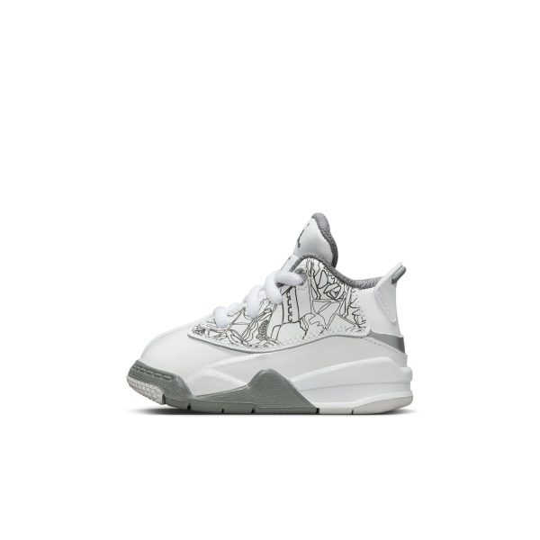 Jordan Dub Zero (TD) - WHITE COOL GREY-METALLIC SILVER For Discount