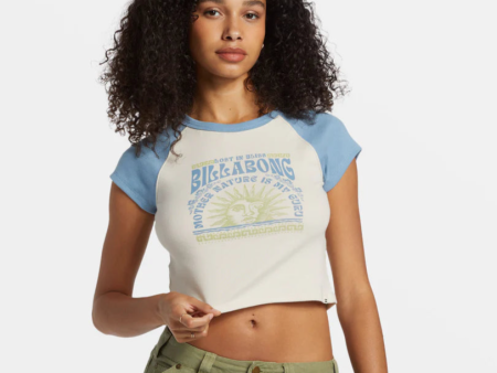 Blissed Cropped Raglan Tee Hot on Sale