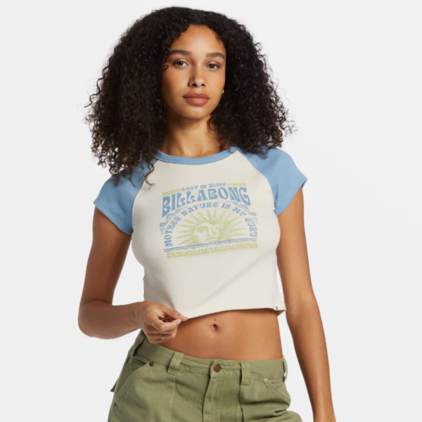 Blissed Cropped Raglan Tee Hot on Sale