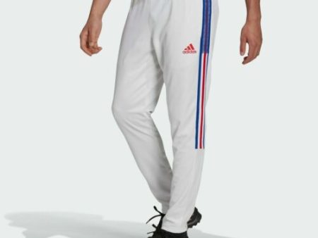 Men s Adidas Tiro Track Pants - WHITE BLUE RED STRIPES Supply