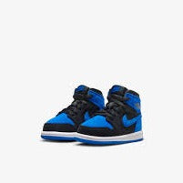 Toddler Jordan 1 Retro High OG-BLACK ROYAL BLUE-WHITE-ROYAL BLUE Online now