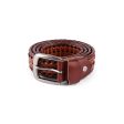 Braided Leather Belt Cheap