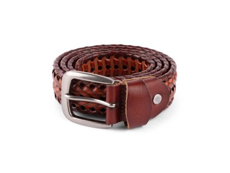 Braided Leather Belt Cheap