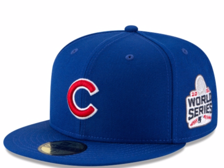 CHICAGO CUBS WORLD SERIES SIDE PATCH 59FIFTY FITTED Online Hot Sale