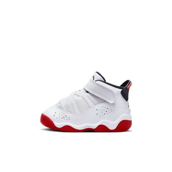 Jordan 6 Rings (TD) - WHITE UNIVERSITY-RED Hot on Sale