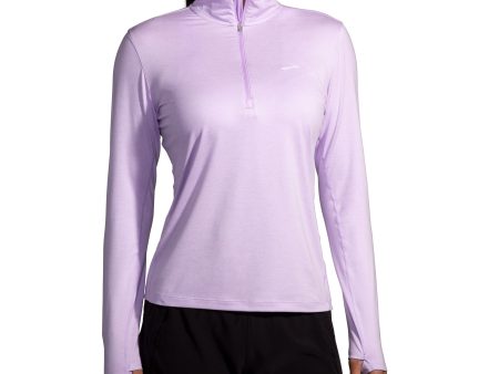 Dash 1 2 Zip Top W | Heather Purple Online