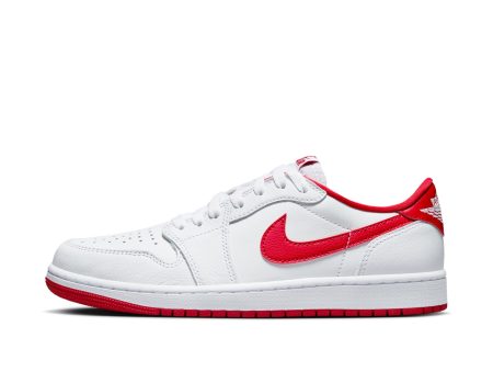 Men s Air Jordan 1 Retro Low Og  University Red  Colorway Discount