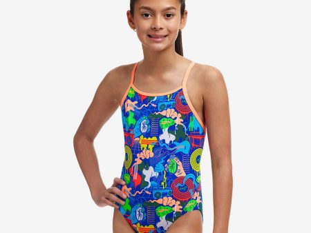 Girl s Diamond Back One Piece | Blues Baby Online Hot Sale