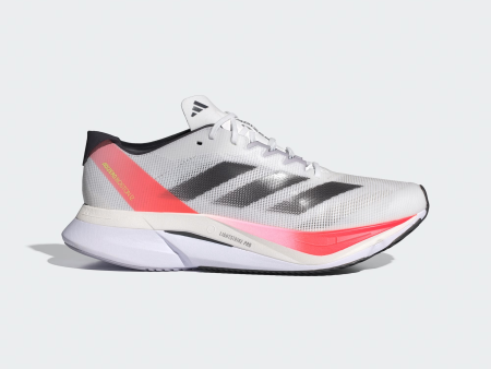 Adizero Boston 12 M | White Aurora Met. Solar Red Discount