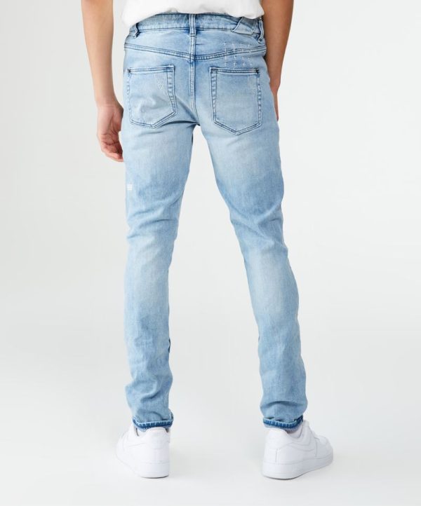 Ksubi Chitch Philly Blue Jeans - PHILLY BLUE For Sale