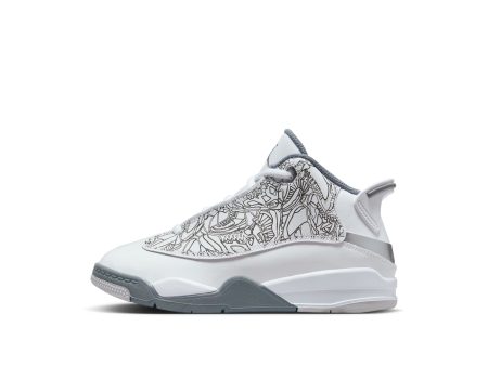 Jordan Dub Zero (PS) -WHITE COOL GREY-METALLIC SILVER Hot on Sale