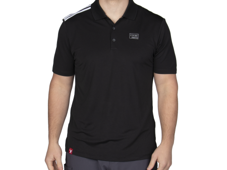 Adidas 3 Stripe Polo Online now