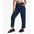 Scrunchie Denim Pants on Sale