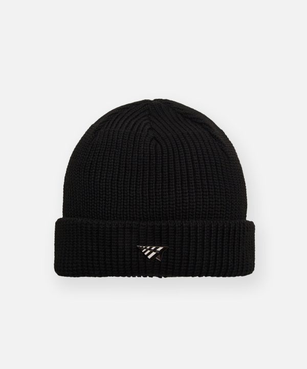 Paper Planes Wharfman Beanie - BLACK Fashion