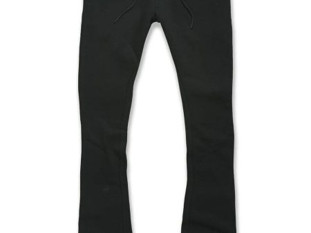 Classic Fleece Stack Pant 38 Inseam - BLACK Online Sale